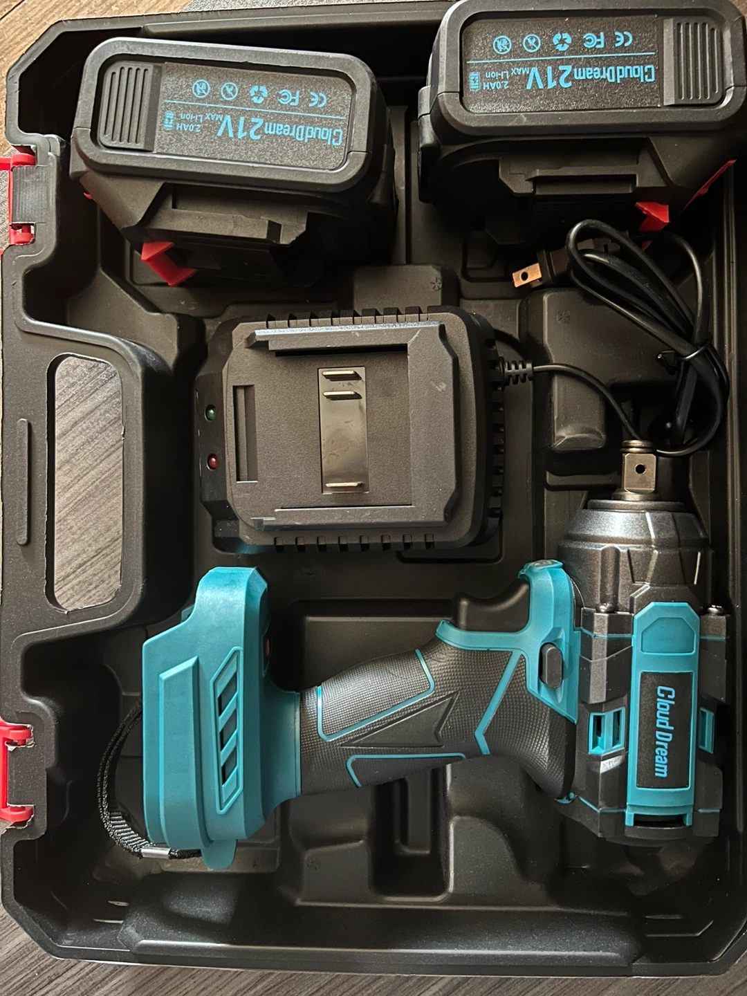 21V Cordless Drill Tool Set - photo 3