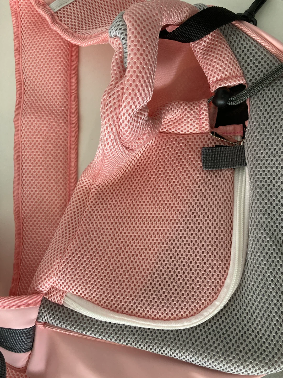 Cat carrier sling bag pink