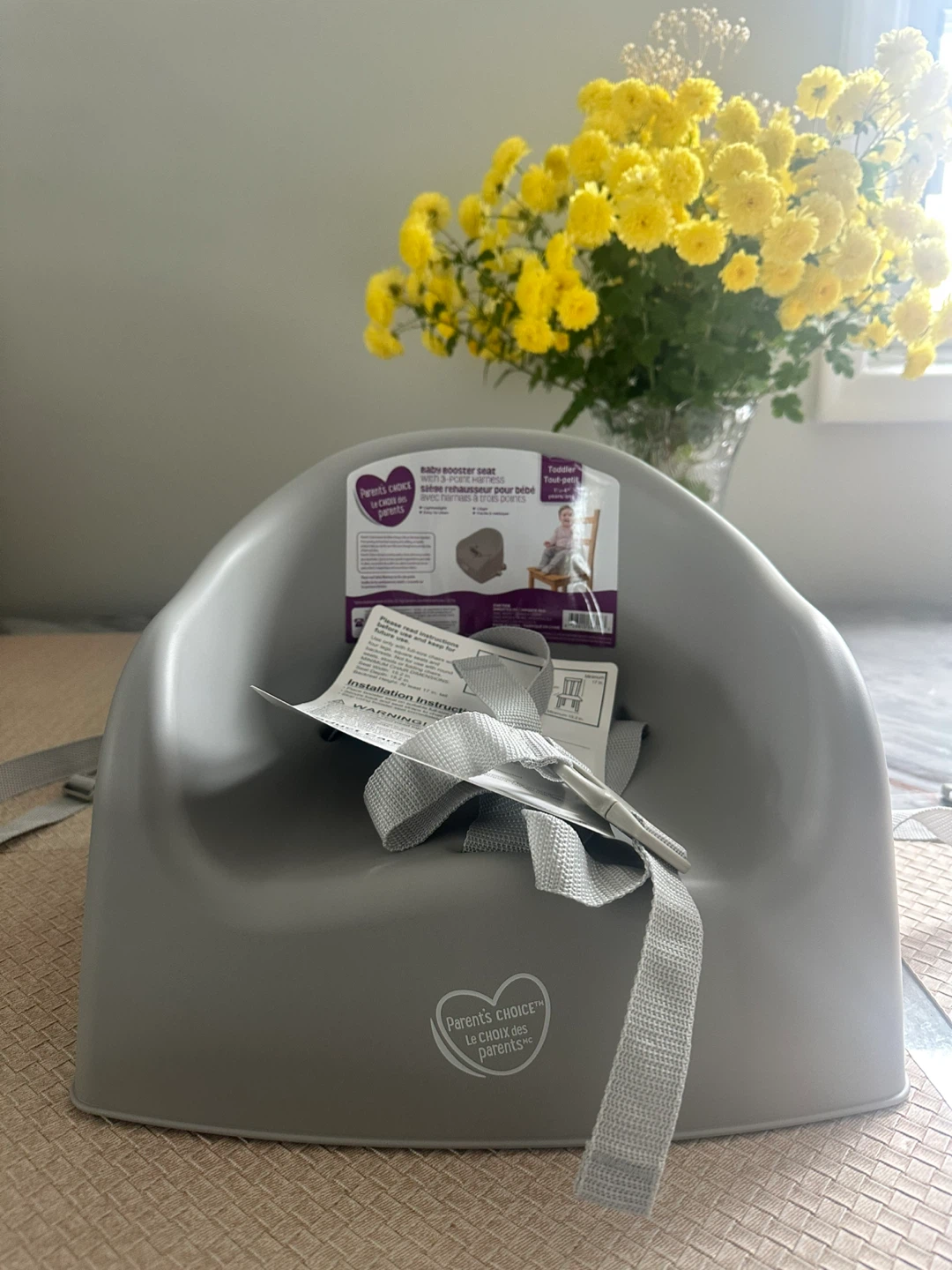 Brand New Parent's Choice Baby Booster Seat – Gray