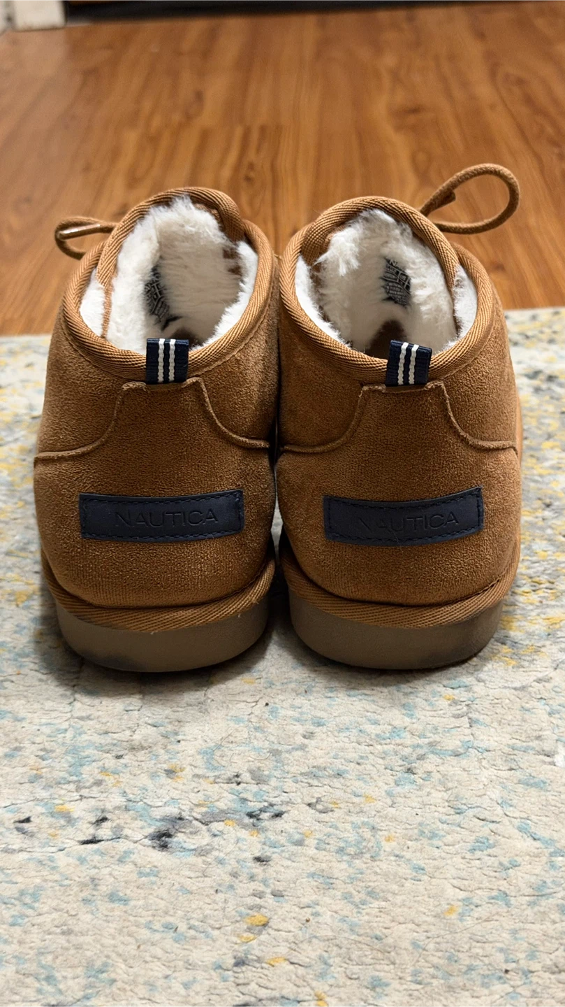 Nautica Boys’ Boots Tan. Size 4. Worn only once! - photo 2