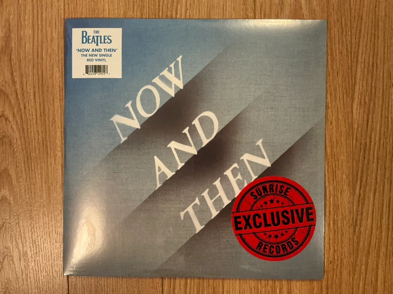The Beatles Now and Then Red Vinyl Single