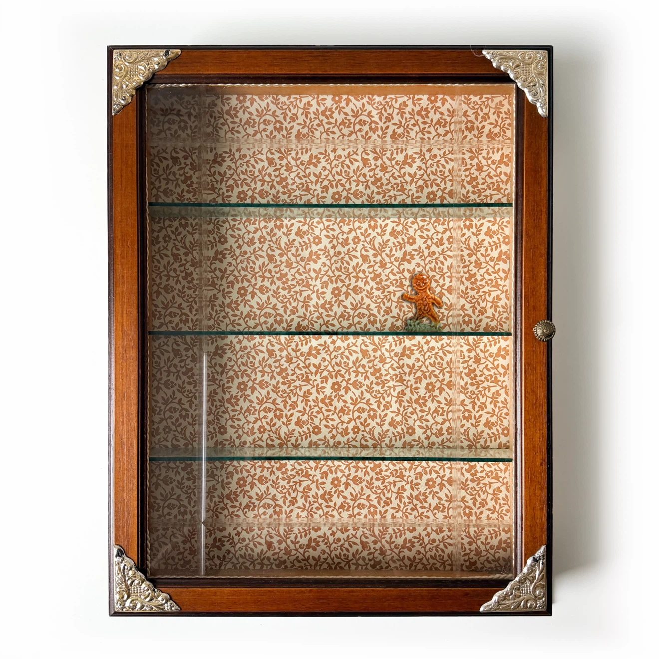 Wall-Hanging Wooden Display Case