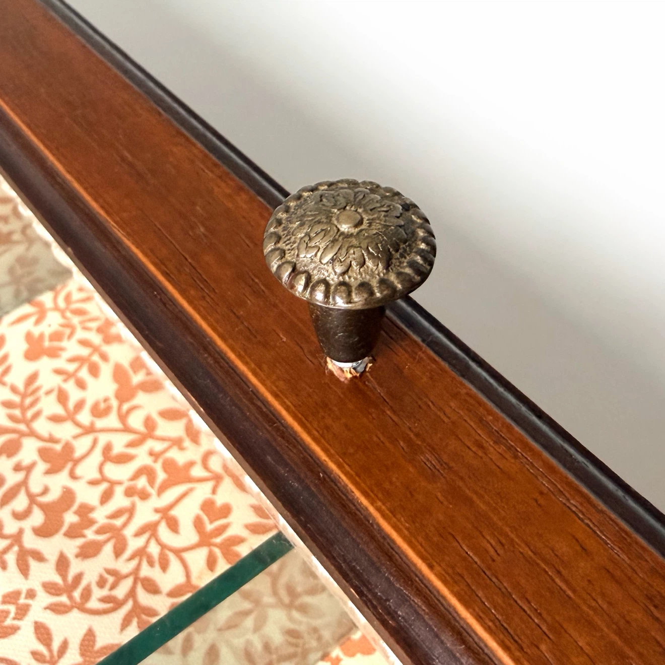 Wall-Hanging Wooden Display Case - photo 4