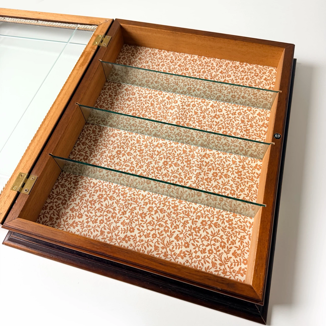 Wall-Hanging Wooden Display Case - photo 5
