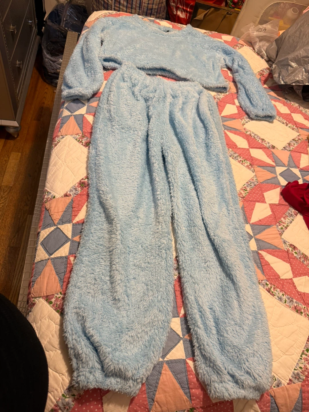 ZAFUL Fuzzy Blue Lounge Set