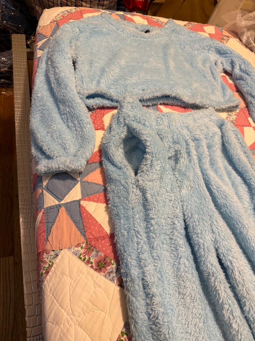 ZAFUL Fuzzy Blue Lounge Set - photo 2
