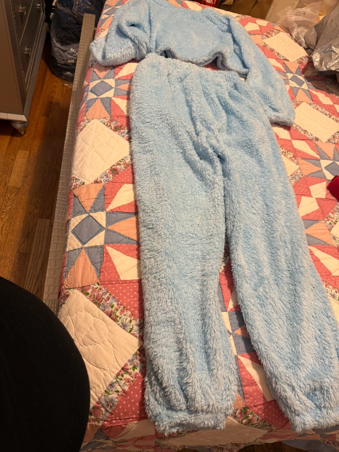 ZAFUL Fuzzy Blue Lounge Set - photo 5