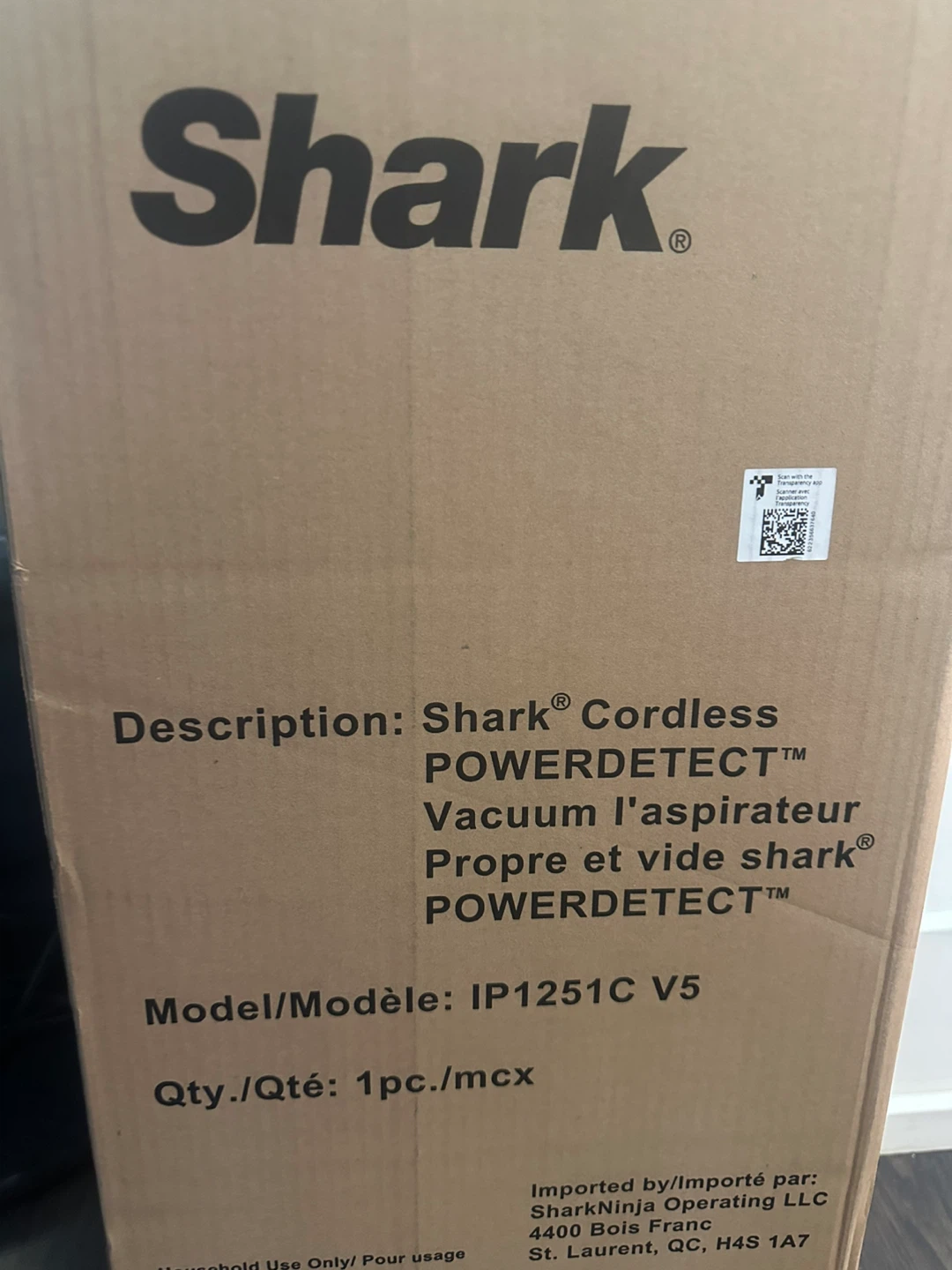 NEW Shark PowerDetect Cordless Stick Vacuum IP1251C - photo 4