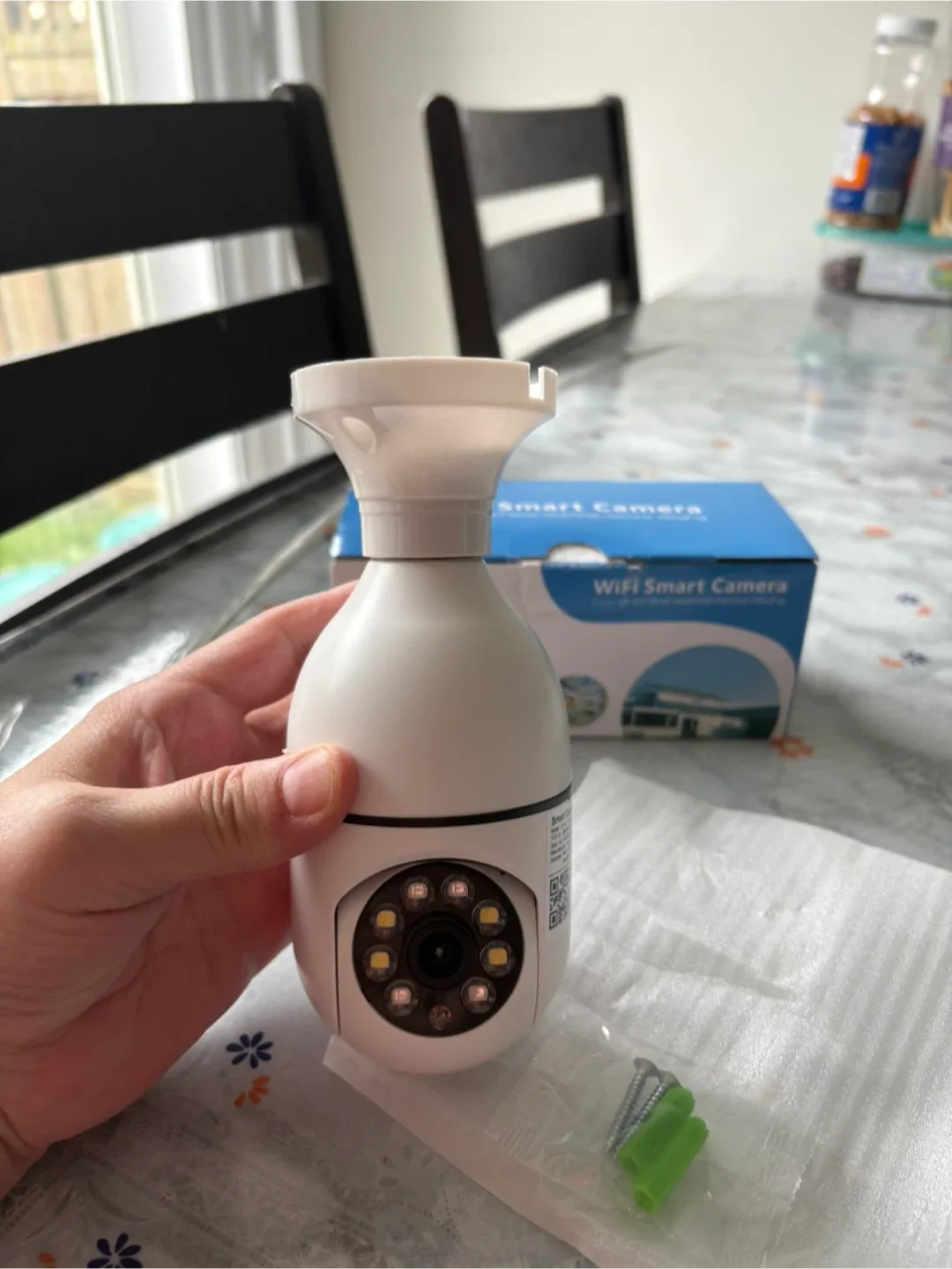 WiFi Smart Light Bulb Camera 1080P - photo 3