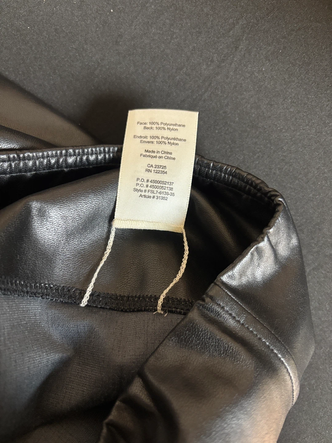 Wilfred Free Faux Leather Leggings - photo 4