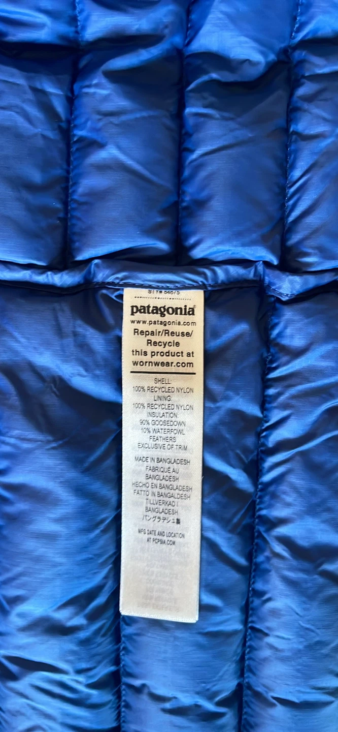 Patagonia Down Sweater Jacket Blue - photo 2