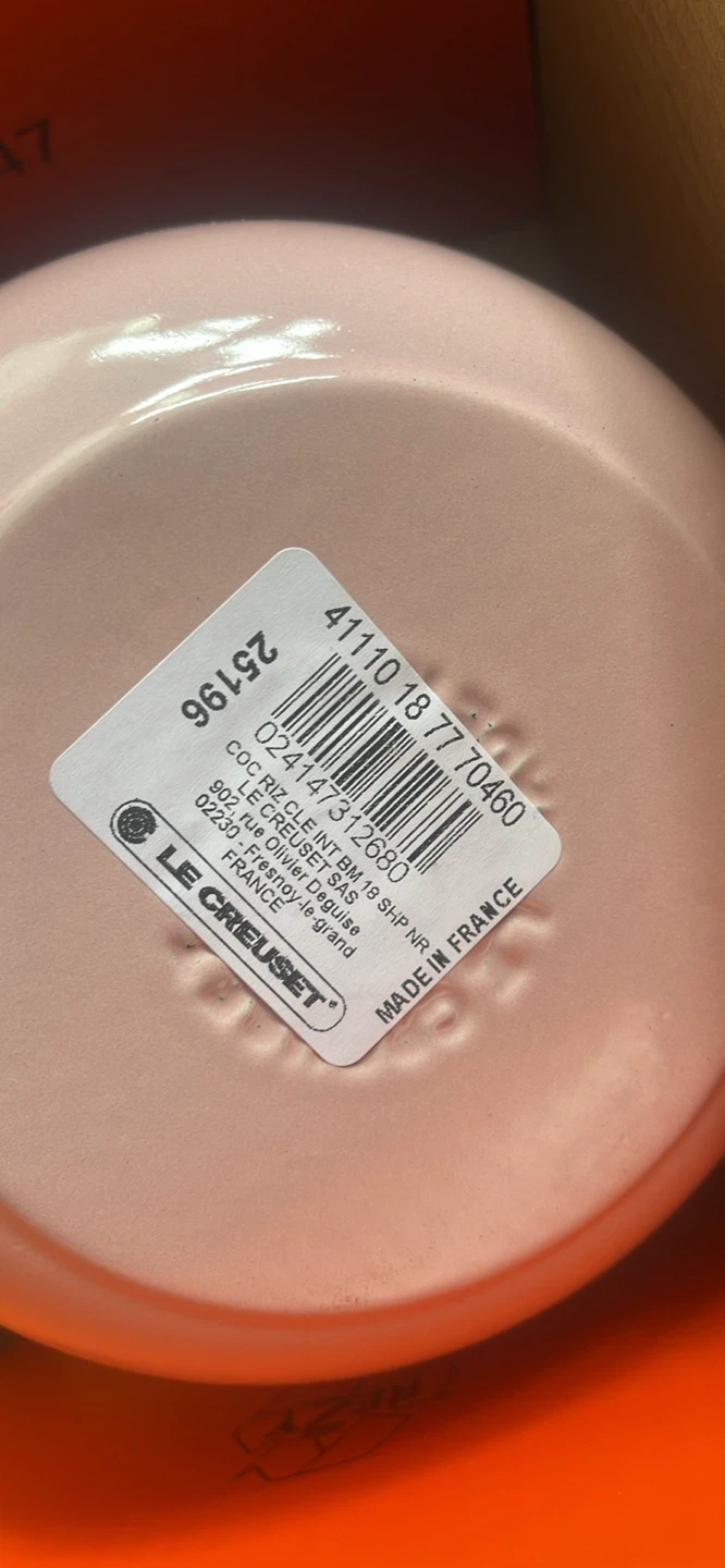 Le Creuset Rice Pot Shell Pink - photo 2