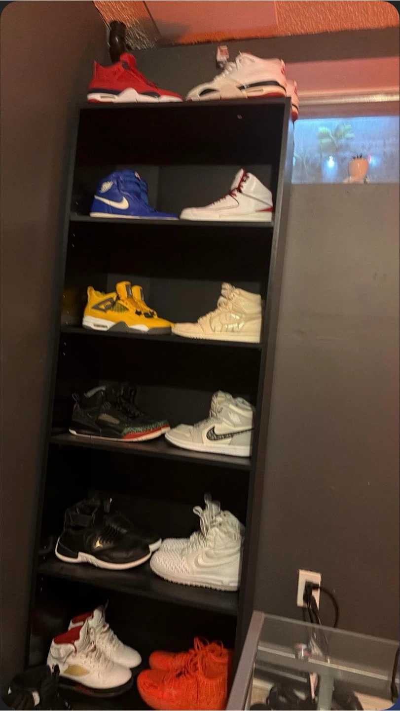 Jordan Nike and puma shoes
