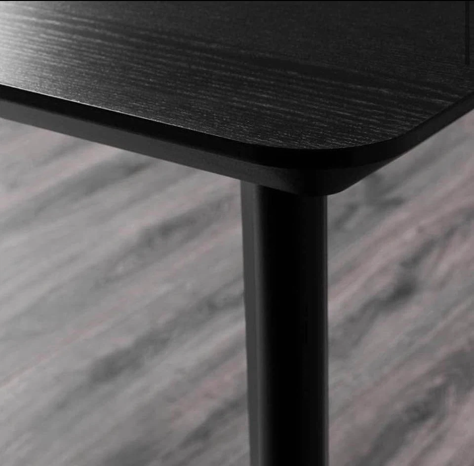 IKEA Lisabo Dining Table, Black - photo 3
