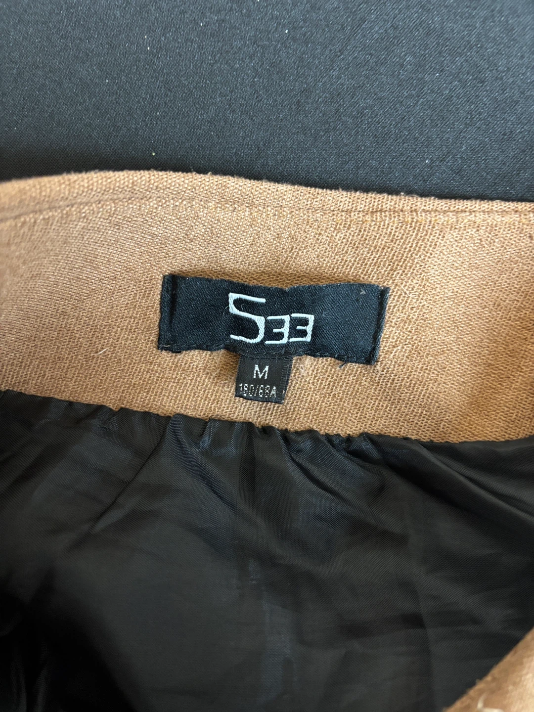 S33 Brown A-line Skirt - Size M - photo 2
