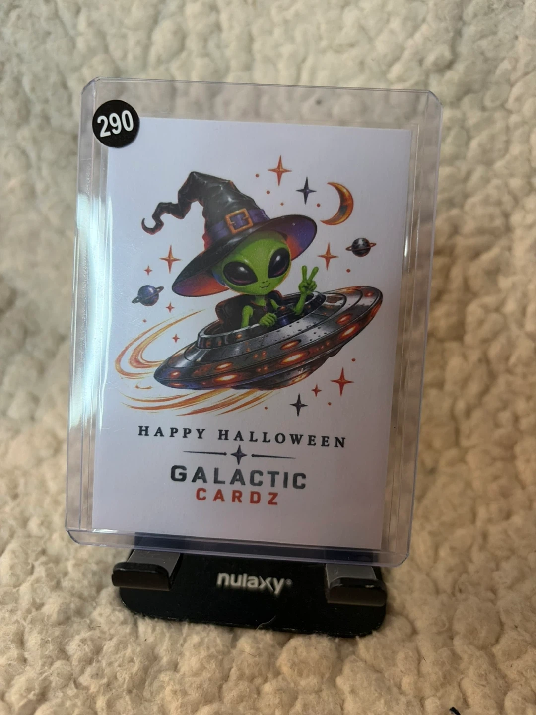 Blood Moon Galactic Cardz Trading Card - photo 2