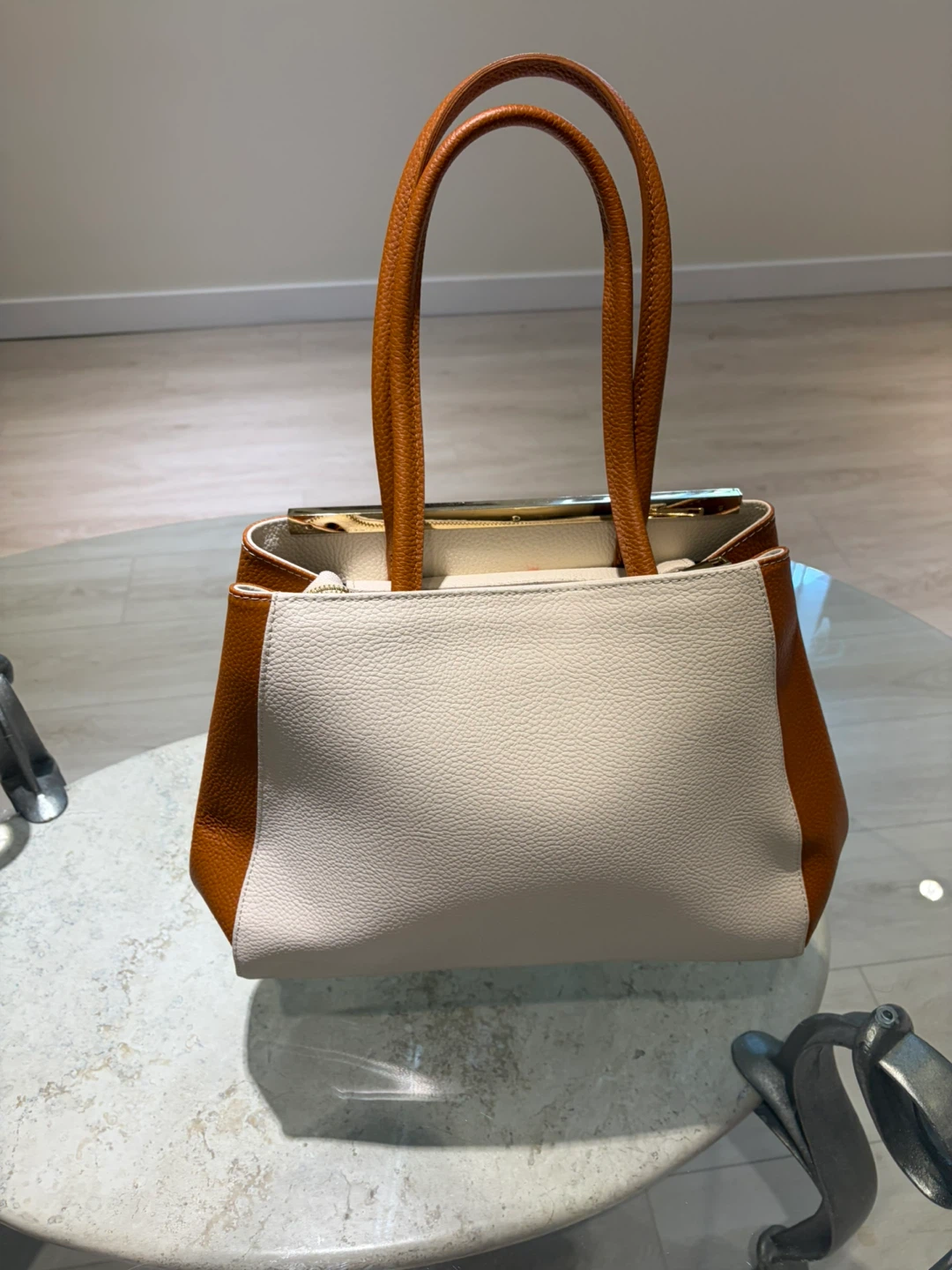 Two-Tone  Handbag - photo 2