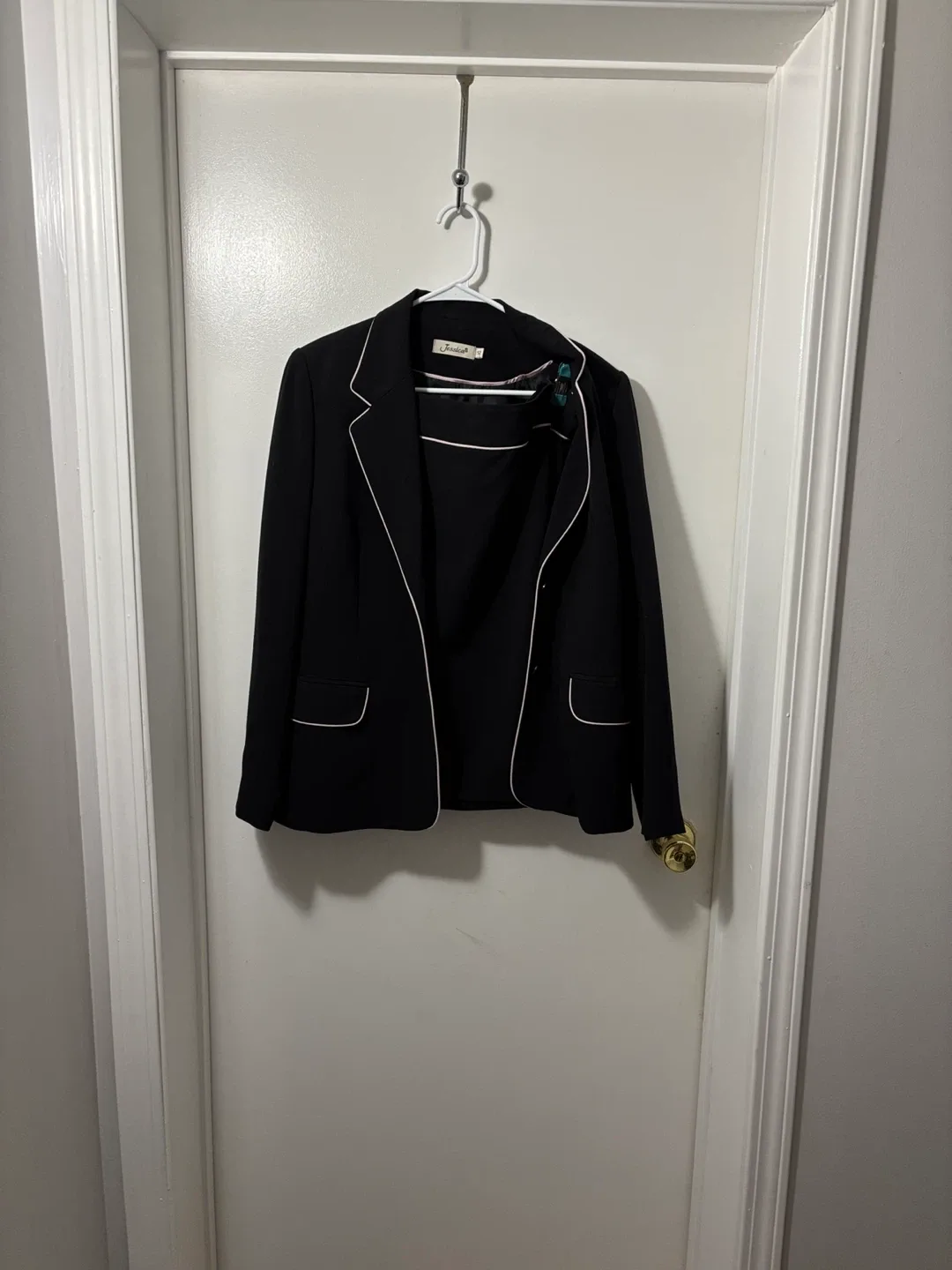 Jessica Black Suit Set Size 12