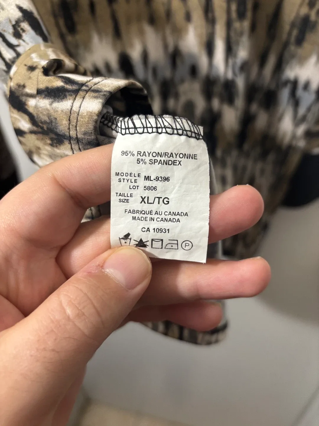 Hamilton Patterned Long-Sleeve Shirt - XL - photo 4