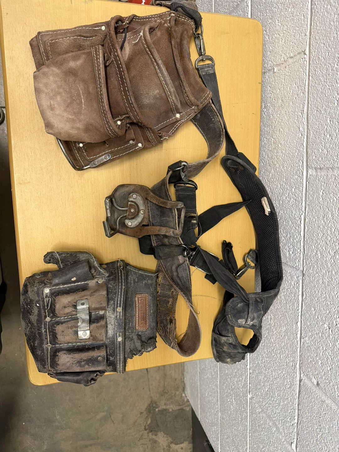 Craftsman Leather Tool Belt and Pouches