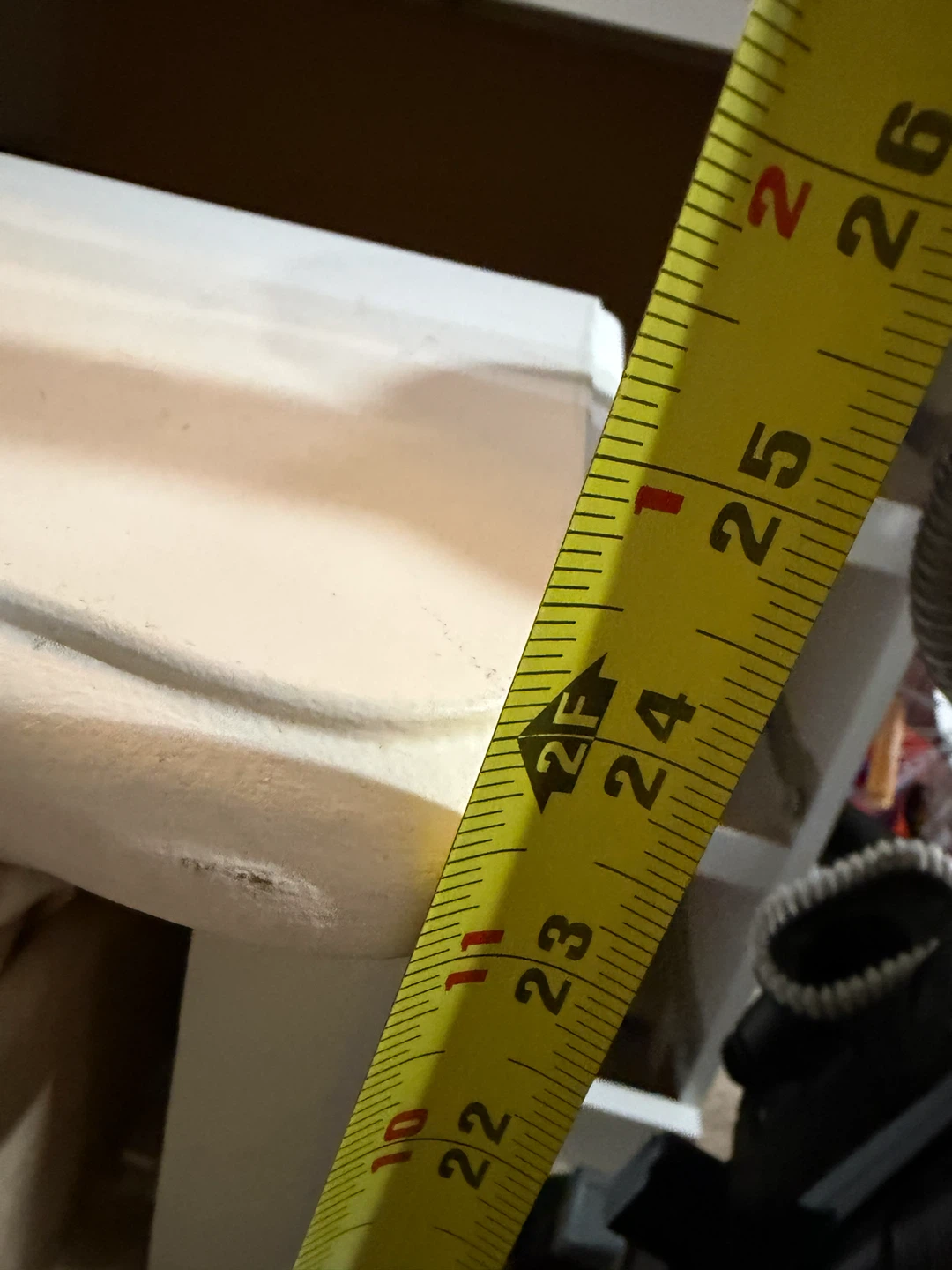 White bedside table - photo 3