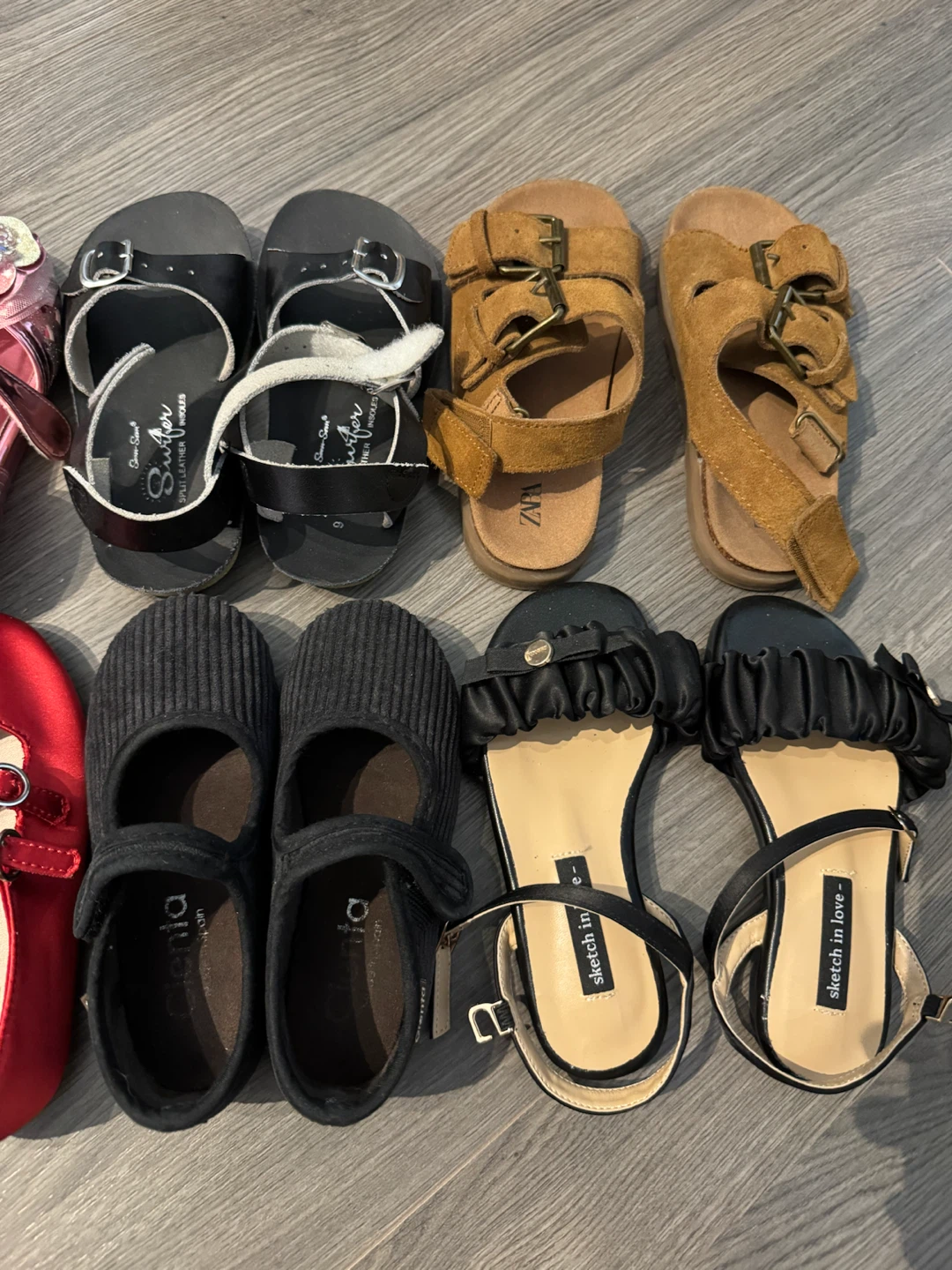 Lot of 8 pairs of children's shoes(Girl) - photo 5