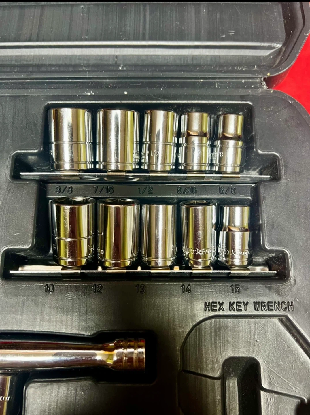 Workforce Socket Set with Case - photo 3