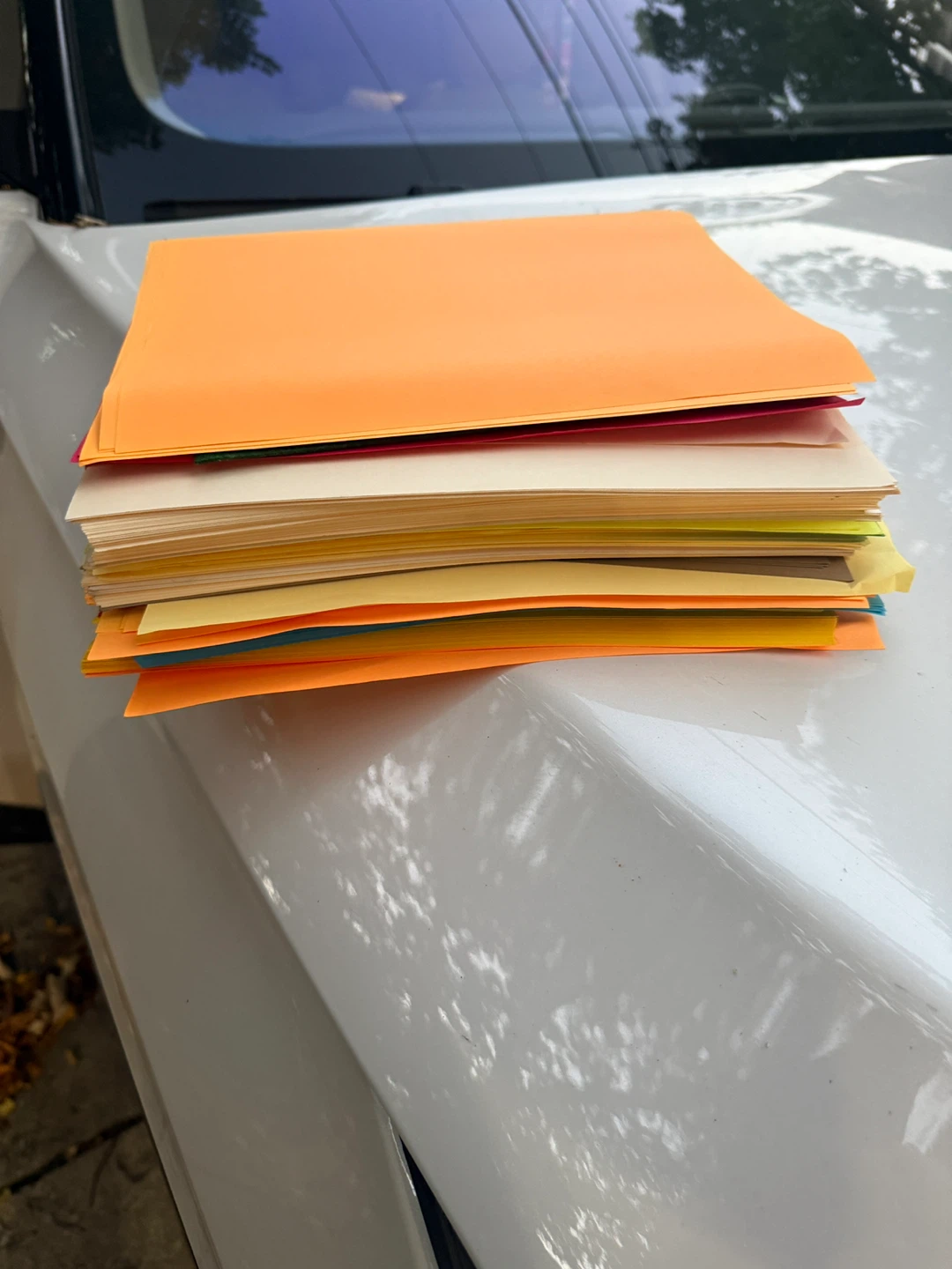 Assorted Colorful Craft Paper