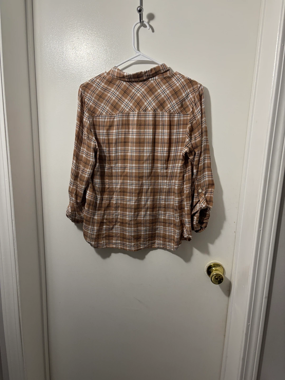 Tommy Hilfiger Brown Plaid Shirt - photo 3