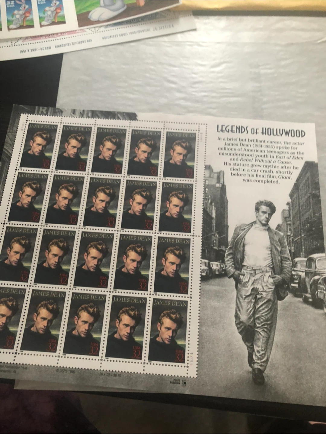 Collection of Vintage Commemorative Stamp Sheets - photo 5