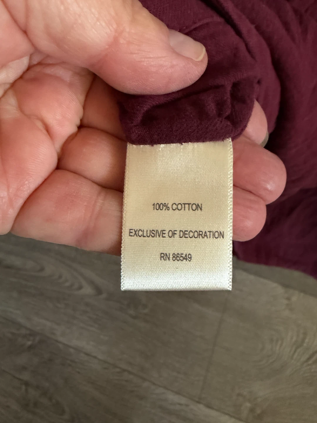 Tommy Bahama Embroidered Maroon Tunic - photo 3