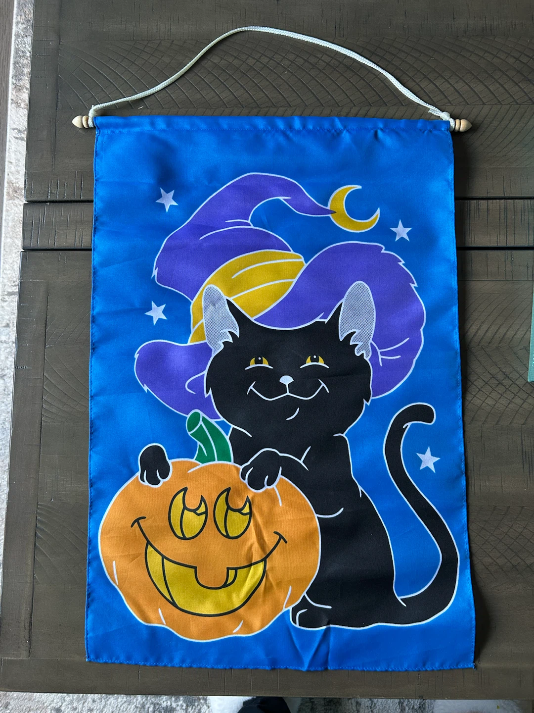 Halloween Themed Wall Hanging /Flag, never used