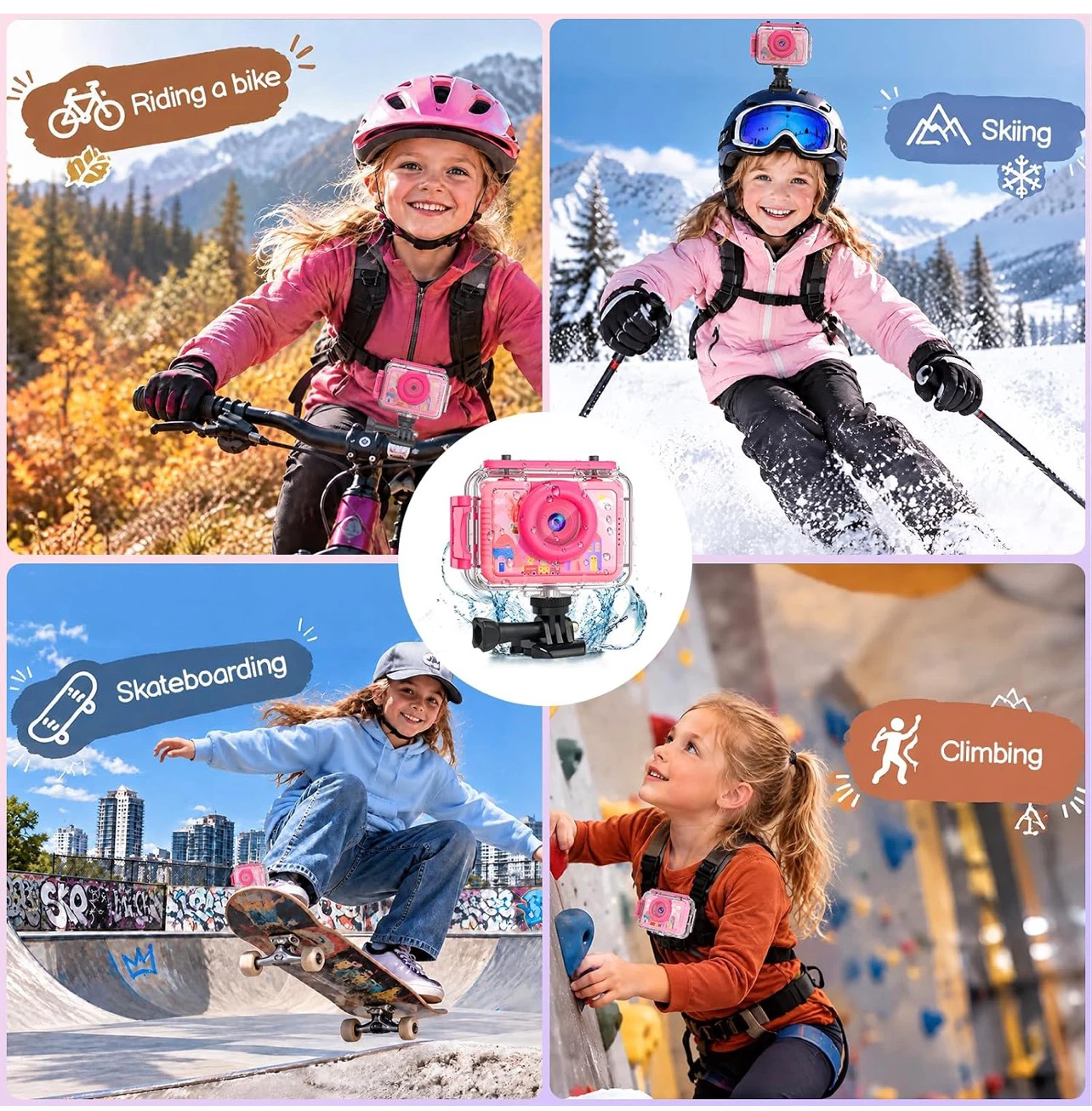 IP68 Waterproof Kids Digital Camera - photo 5