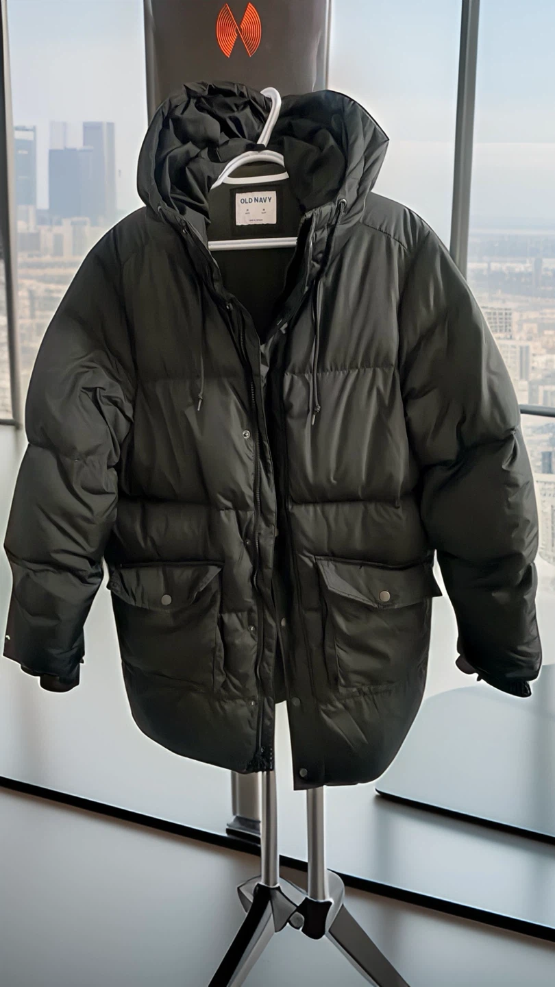 Old Navy Black Puffer Jacket