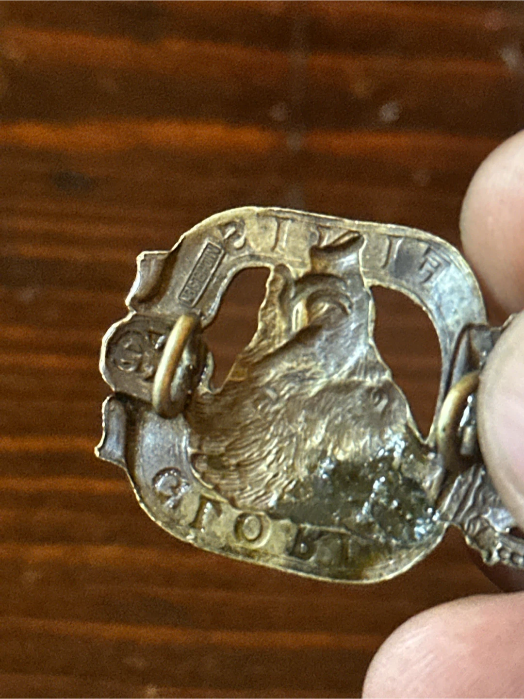 Danish Prinsens Livregiment Cap Badge - H. Rild - photo 4