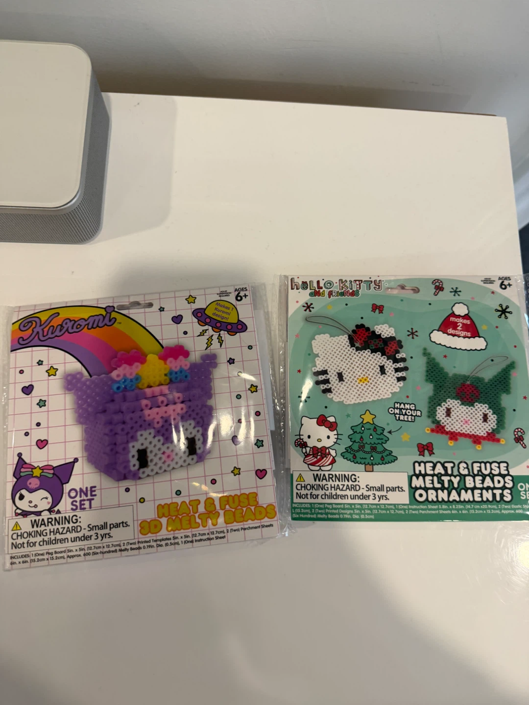 BNIB Heat and fuse 3D breads craft-Hello Kitty and Kuromi