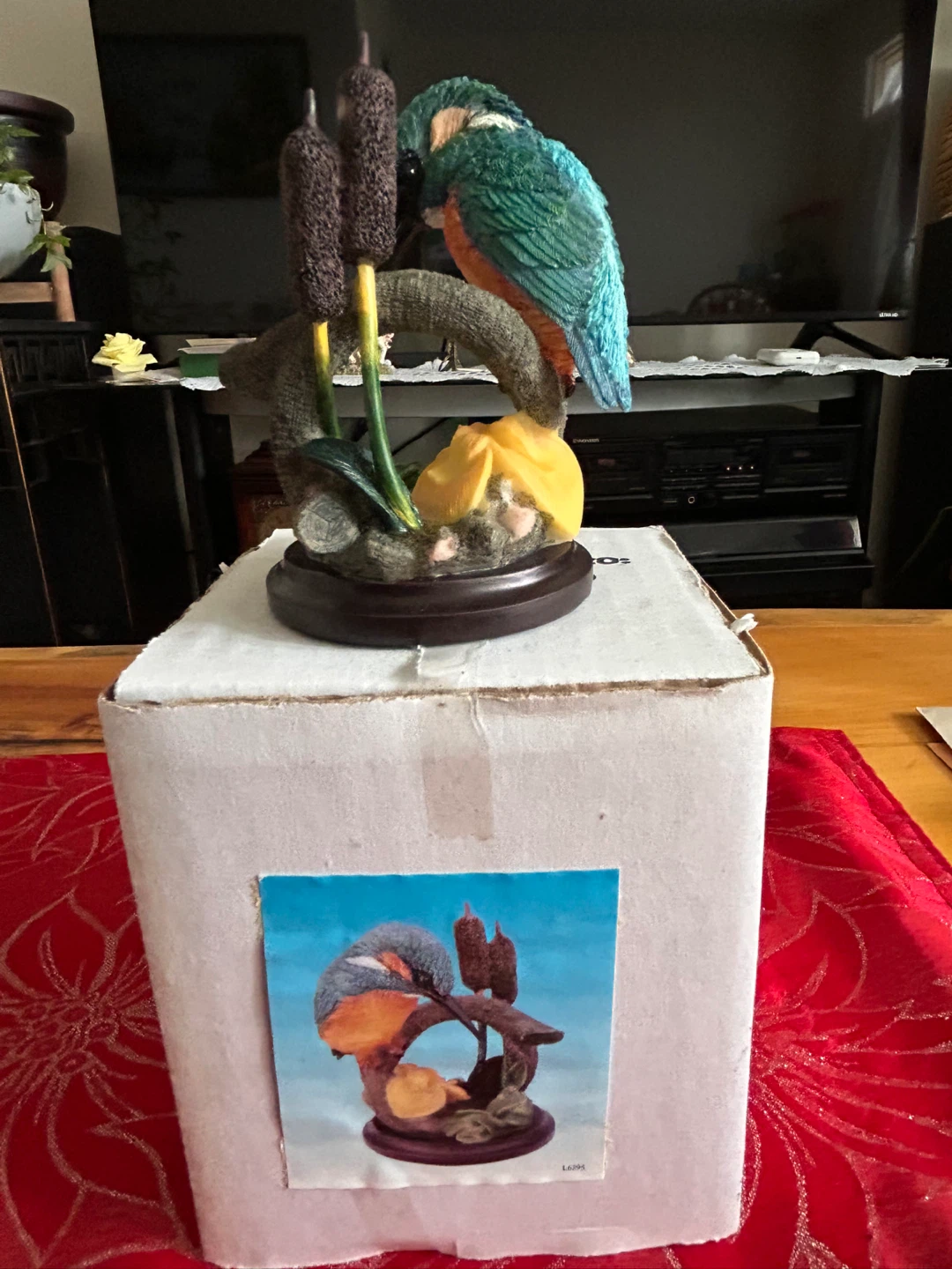 Kingfisher Bird Figurine - photo 2