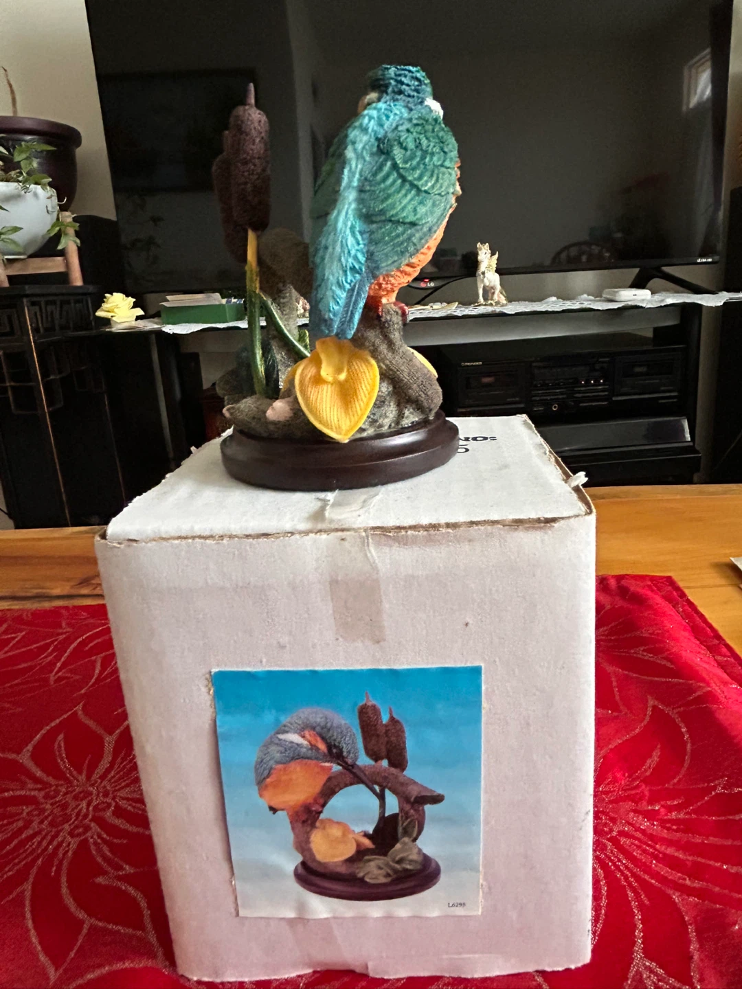 Kingfisher Bird Figurine - photo 3