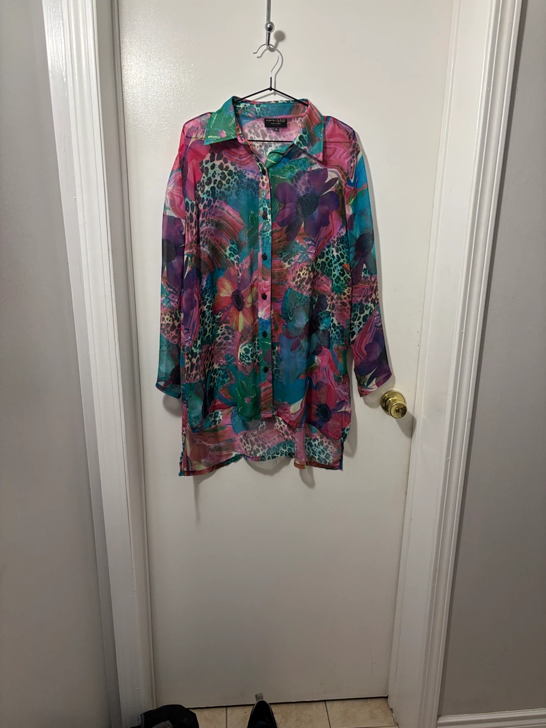 Designs by S.A.D. Floral Blouse