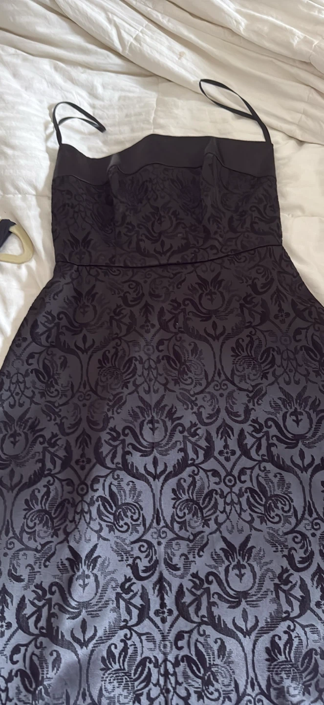 New Black Strapless Dress