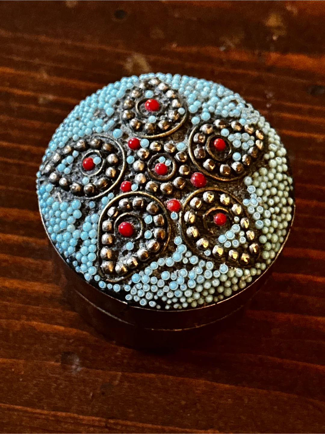 Vintage pill box