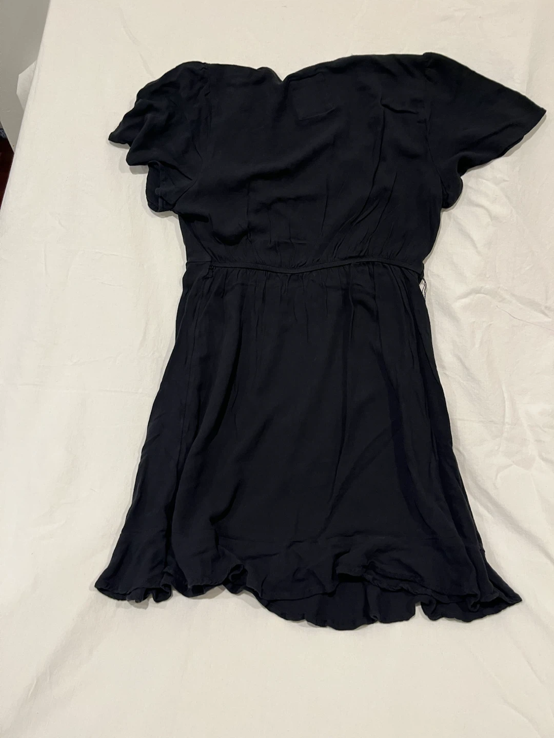SO Black Wrap Mini Dress size M