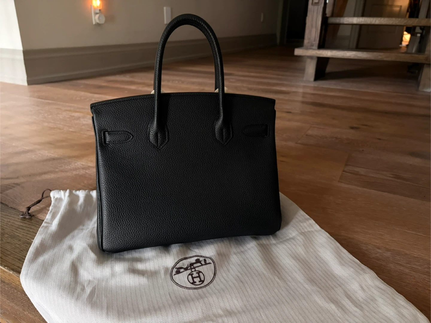 Hermès Birkin 30 Black Togo Leather - photo 2