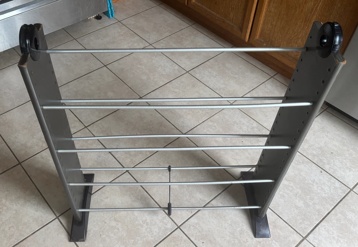 Atlantic adjustable media storage rack