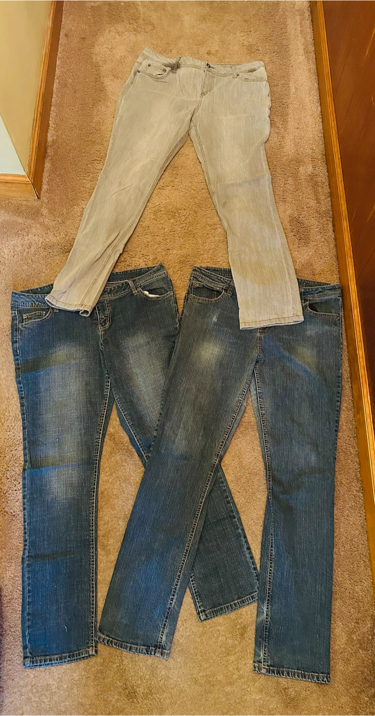 Set of 3 SO Jeans Size 17