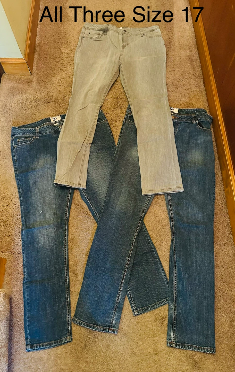 Set of 3 SO Jeans Size 17 - photo 2