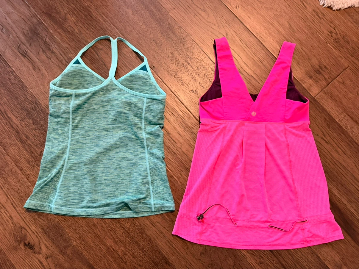 $15 for both!! Nike and Lululemon Athletic Tank Tops - photo 2