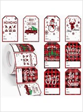 Christmas Gift Tag Stickers