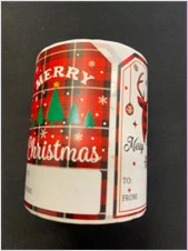 Christmas Gift Tag Stickers - photo 3