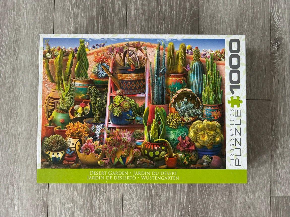 EuroGraphics Desert Garden 1000 Piece Jigsaw Puzzle